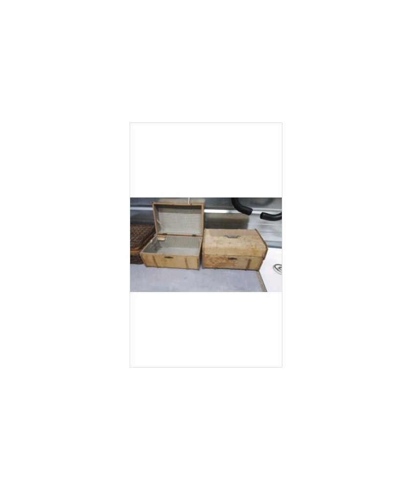 MALLE DE VOYAGE MINIATURE EN LETAT 