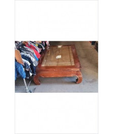 TABLE BASSE OPIUM - DESSUS VERRE 