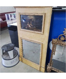 MIROIR TRUMEAU TOILE A RESTAURER