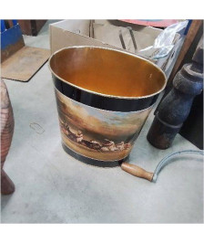POUBELLE METAL DECO