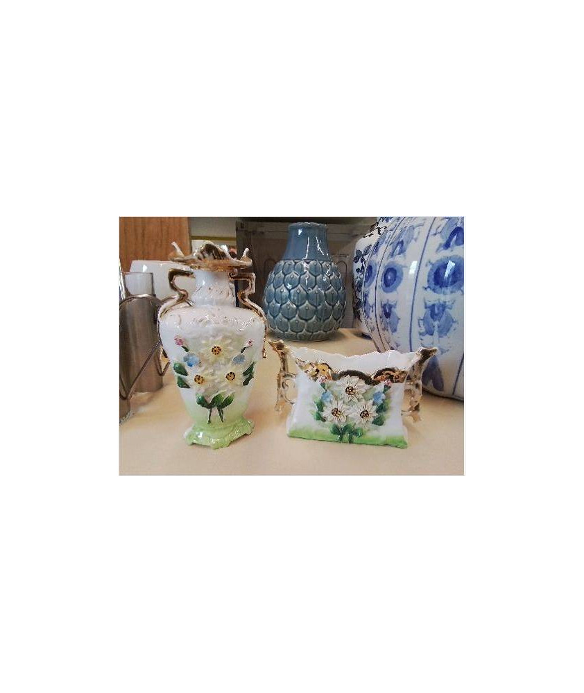 PETIT ENSEMBLE DECO MOTIF FLORAL 