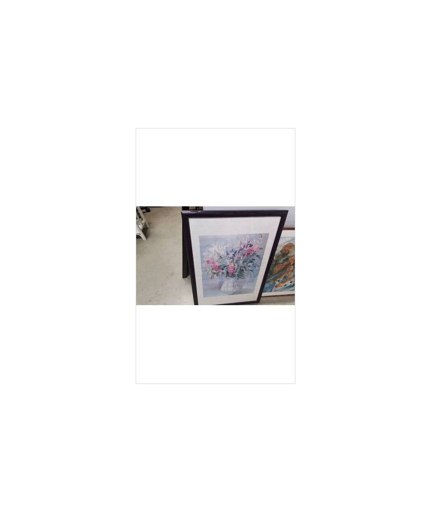 CADRE AQUARELLE BOUQUET 