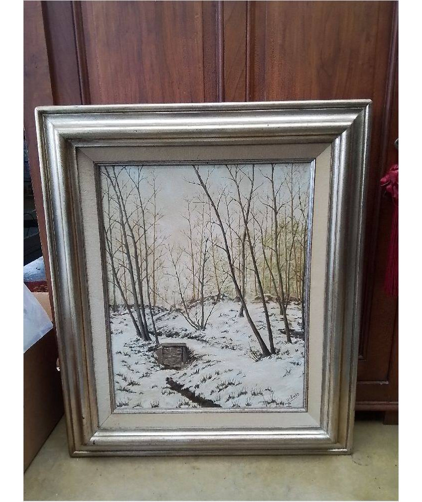 PEINTURE SIGNEE URBAIN