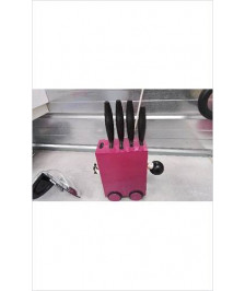 COUTEAUX SANS SUPPORT ( MANQUE 1 COUTEAU) 