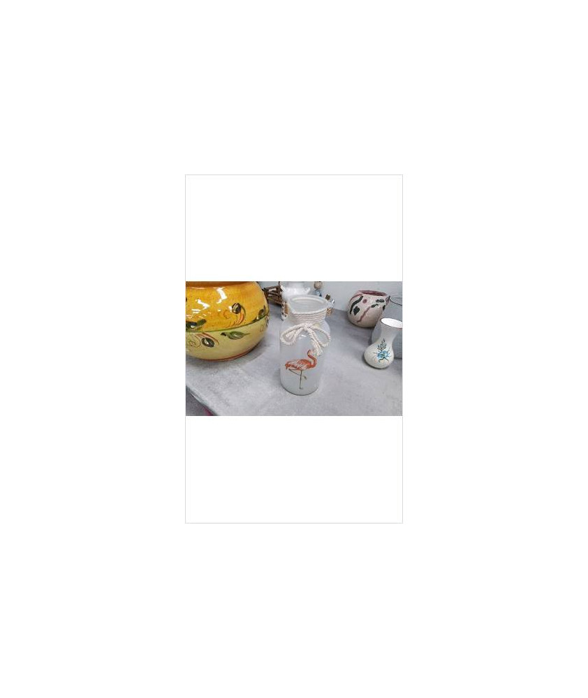 VASE VERRE FLAMAND 