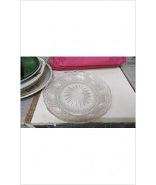 PLAT ROND VERRE 