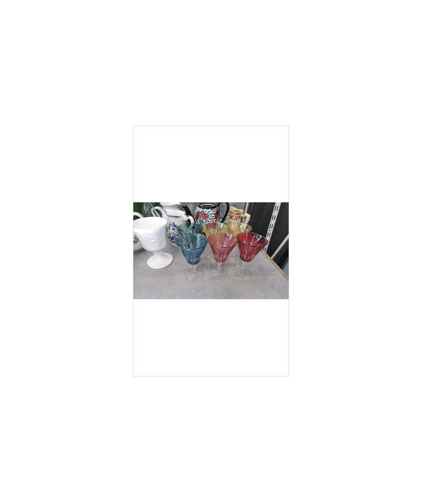 VERRES COULEUR X6 