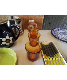 VERRE ORANGE 