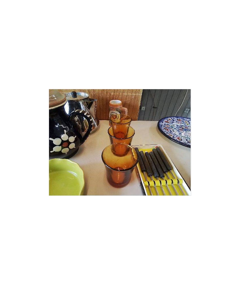 VERRE ORANGE 