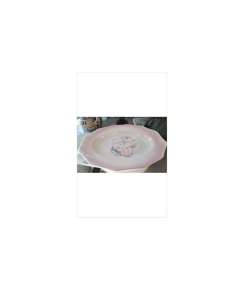 PLAT OVALE CYGNE
