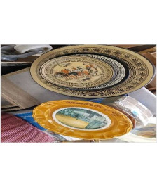 DECO ASSIETTE GRECQUE