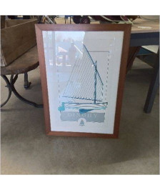 TABLEAU BATEAU A VOILE  DINGHY