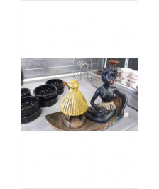 DECO STATUETTE PIROGUE