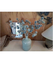 VASE AVEC FAUSSE PLANTE 