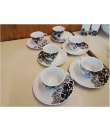 LOT DE 6 TASSES A CAFÉ 