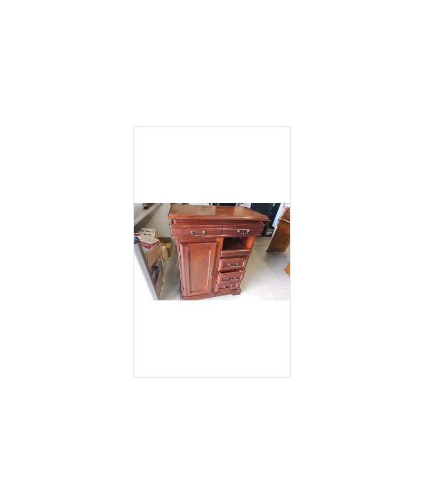 MEUBLE 1 PORTE- 4 TIROIRS 
