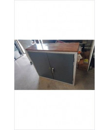 MEUBLE 2 PORTES METAL