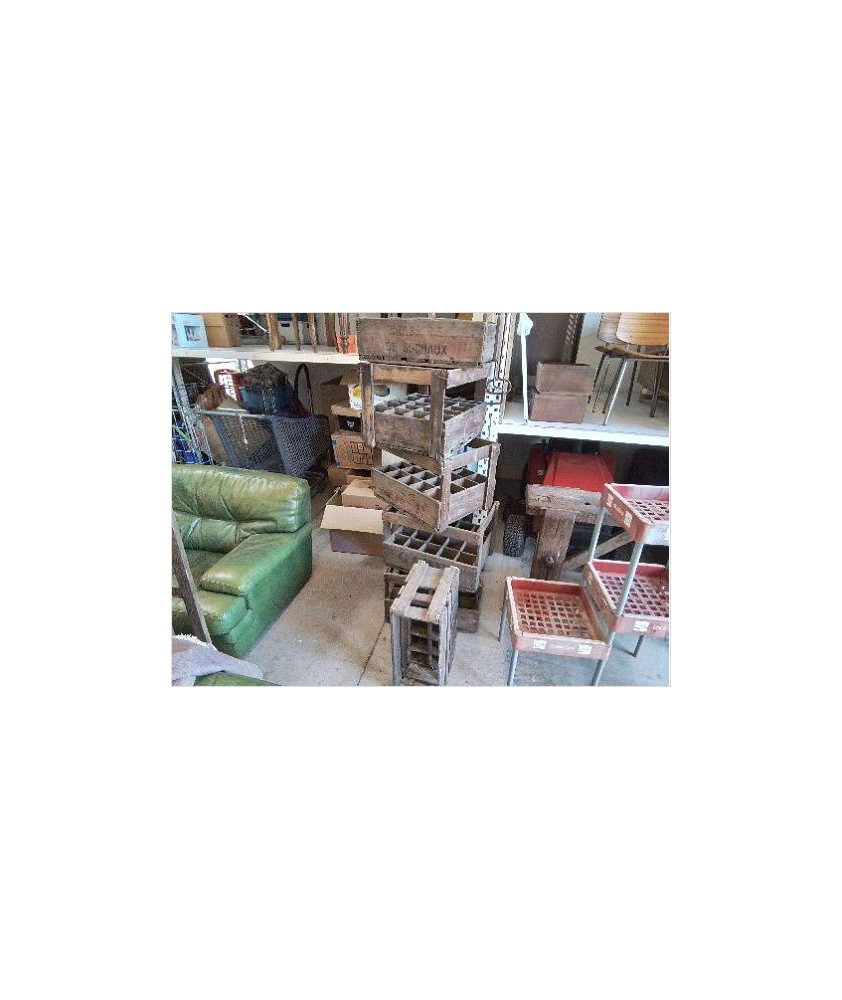 CAISSE A BOUTEILLE EN BOIS