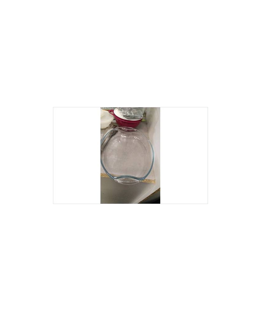 PLAT A FOUR VERRE PYREX GM