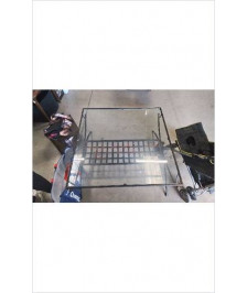TABLE BASSE CARREE VERRE EN L’ETAT 