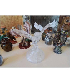 CHOUETTE EN VERRE 