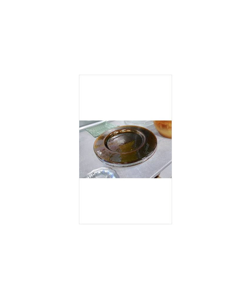 ASSIETTE GM VERRE