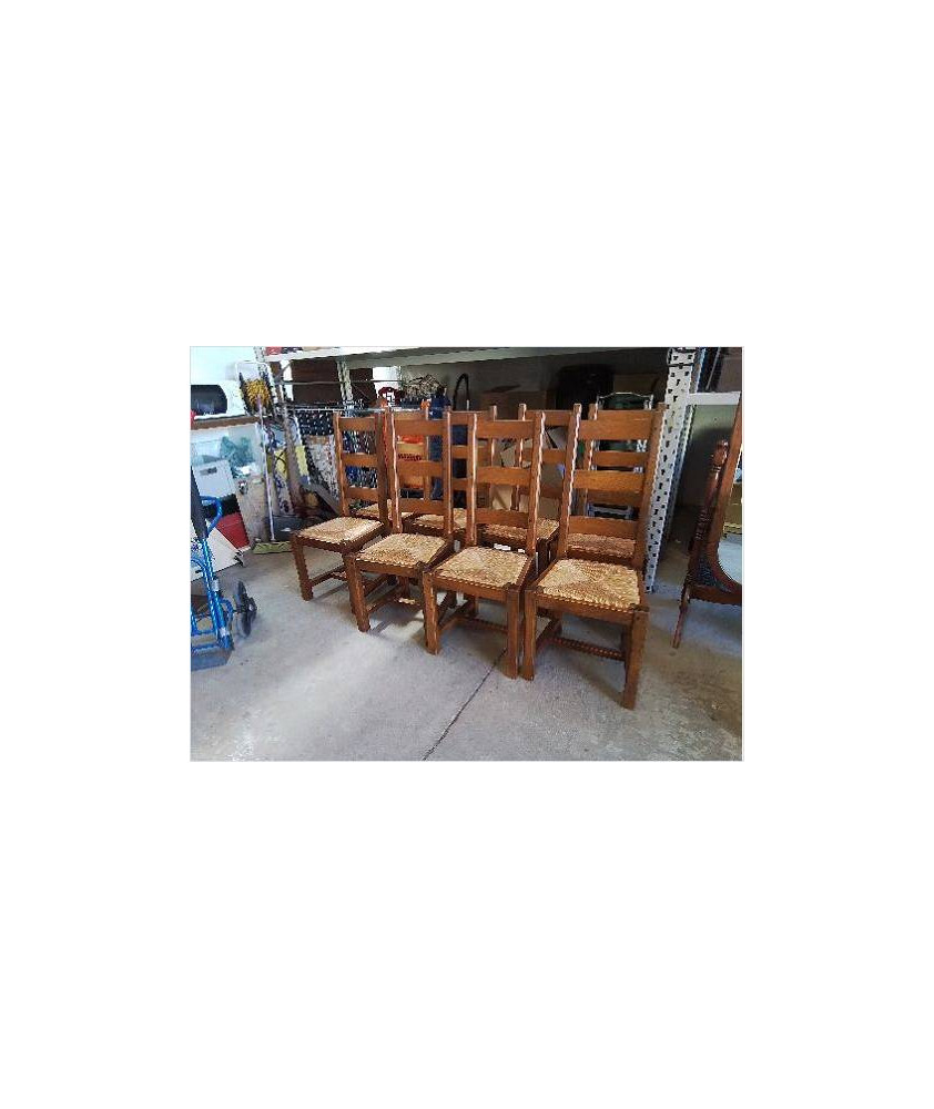 CHAISE PAILLEE RUSTIQUE