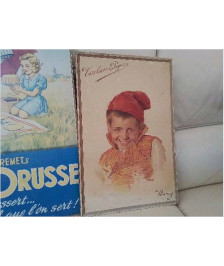 PANNEAU PUBLICITAIRE CARTONNÉ VAXELAIRE ET PIGNOL