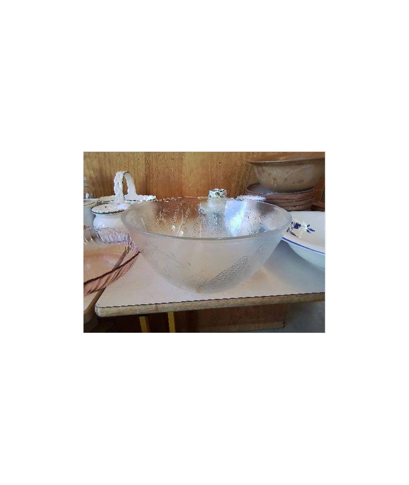 GRAND SALADIER EN VERRE