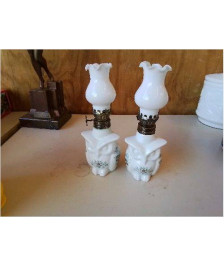 MINI LAMPE A HUILE CHOUETTE