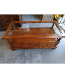 TABLE BASSE EN MERISIER 