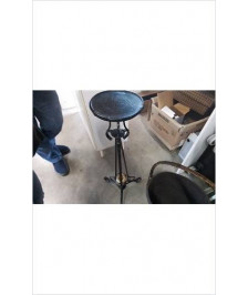 PORTE POT FER NOIR 