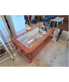 TABLE BASSE EN MERISIER 