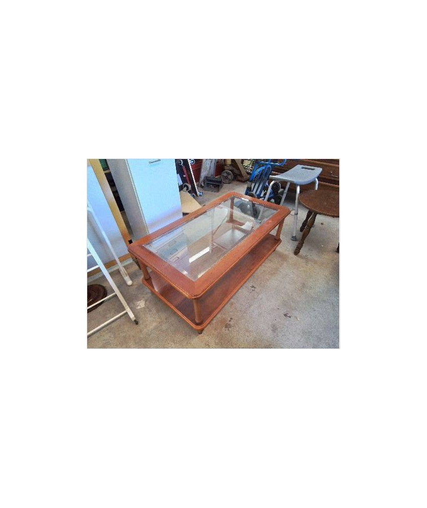 TABLE BASSE EN MERISIER 