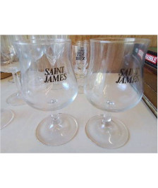 LOT DE 2 VERRES SAINT JAMES 