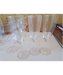 LOT DE 3 FLUTE A CHAMPAGNE 