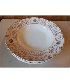 LOT DE 5 ASSIETTES CREUSES 