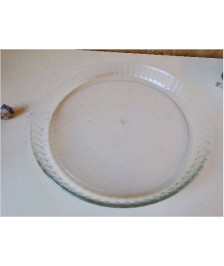 PLAT A TARTE EN VERRE PYREX 