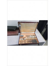 MENAGERE METAL ARGENTE 