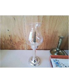 BOUGEOIR COUPE EN VERRE 