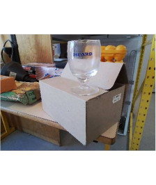 LOT DE 6 VERRES RICARD 