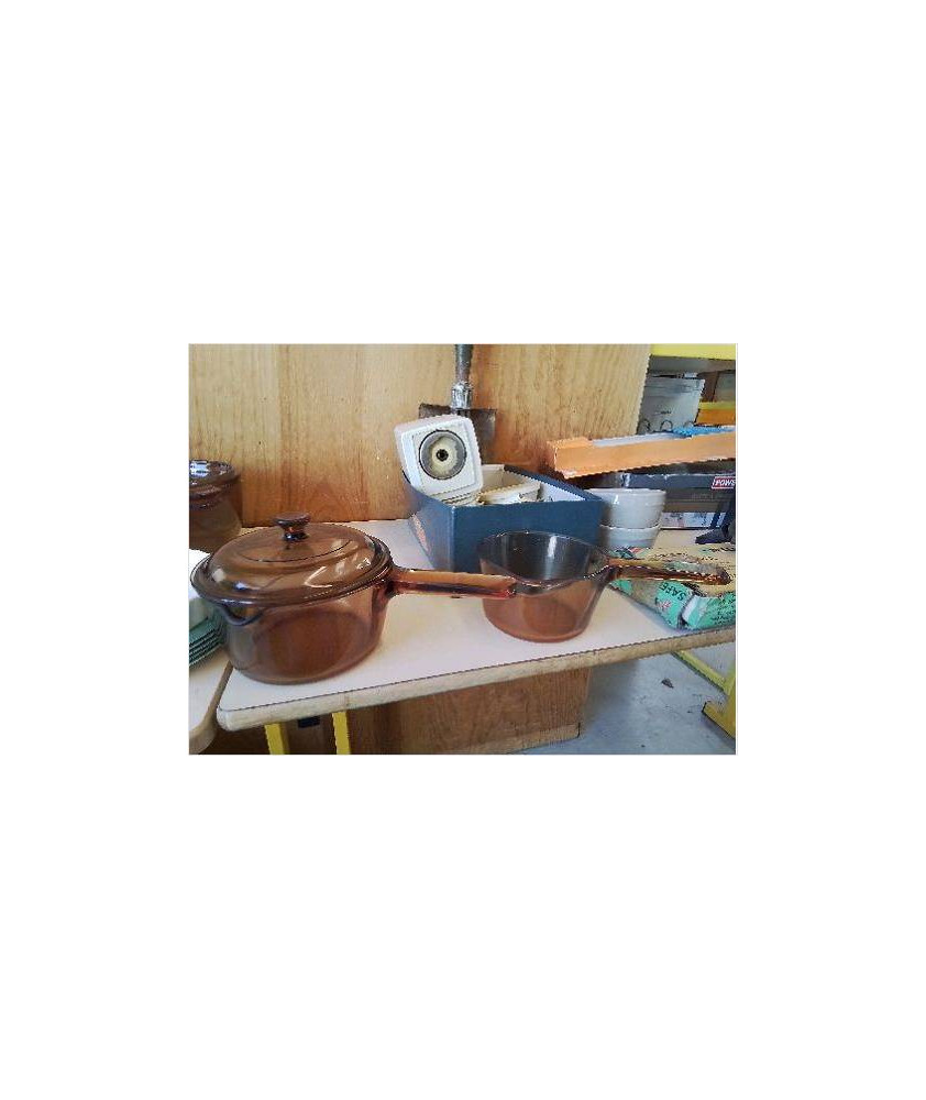DUO CASSEROLE EN VERRE VISION