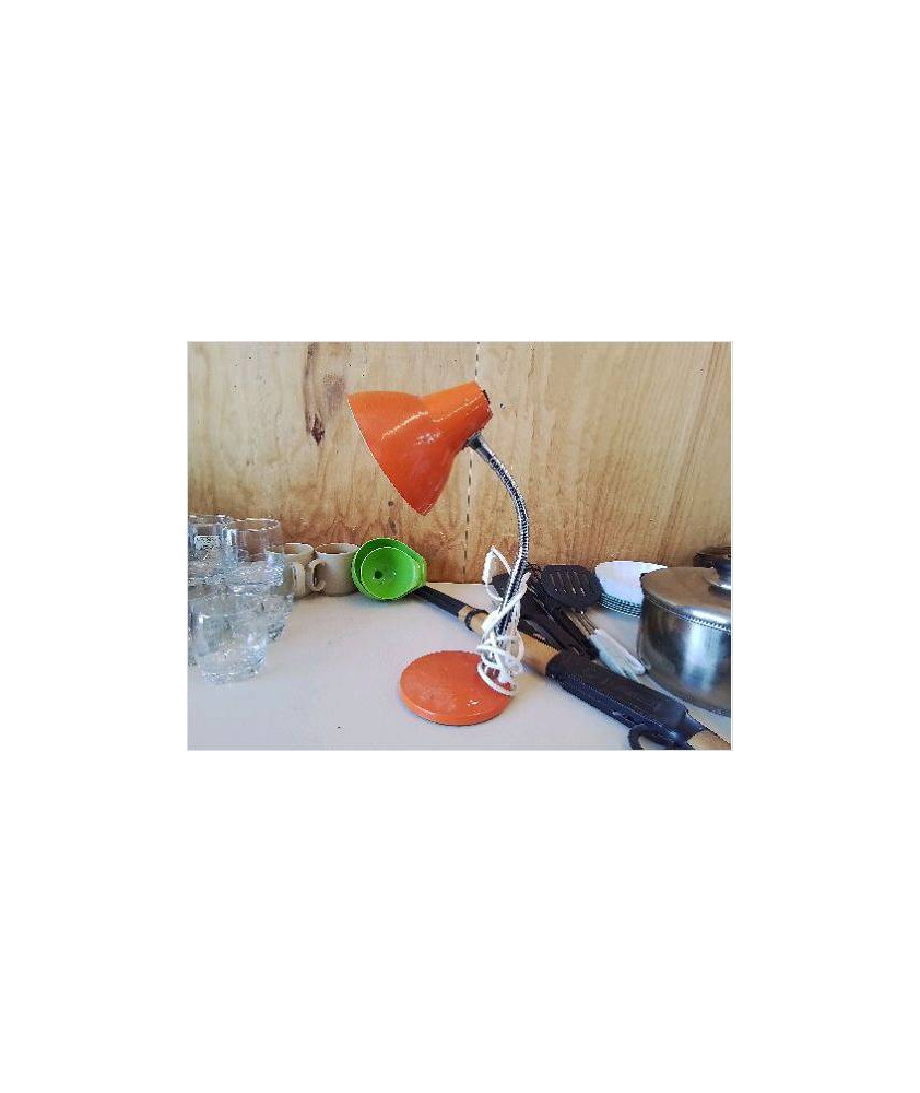 LAMPE DE BUREAU ORANGE 