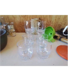 LOT DE 8 VERRES 