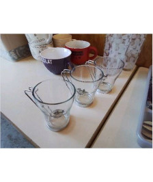 LOT DE 3 TASSES À CAFÉ 