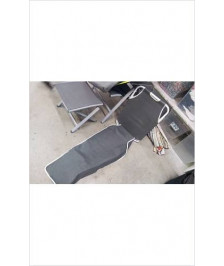 MATELAS DE PLAGE GRIS 