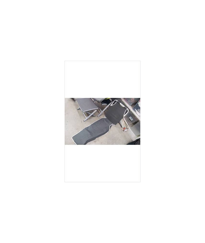 MATELAS DE PLAGE GRIS 