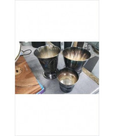 TIMBALE METAL ARGENTE