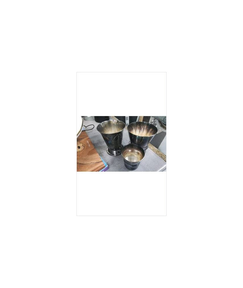 TIMBALE METAL ARGENTE