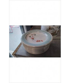 ASSIETTES A DESSERT FLEURS LE LOT